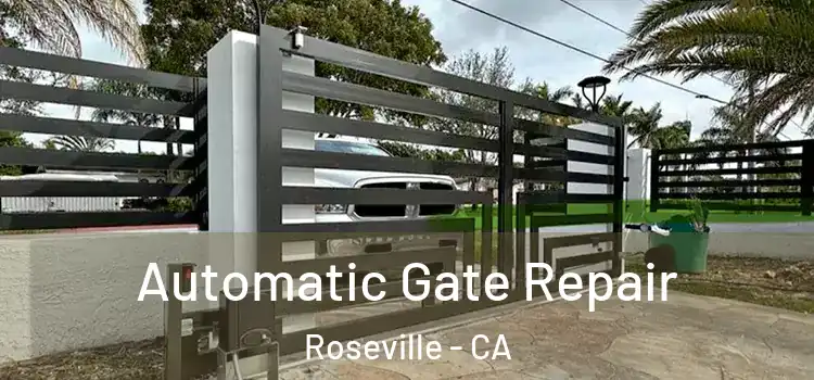 Automatic Gate Repair Roseville - CA