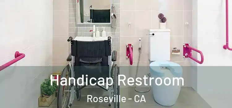  Handicap Restroom Roseville - CA